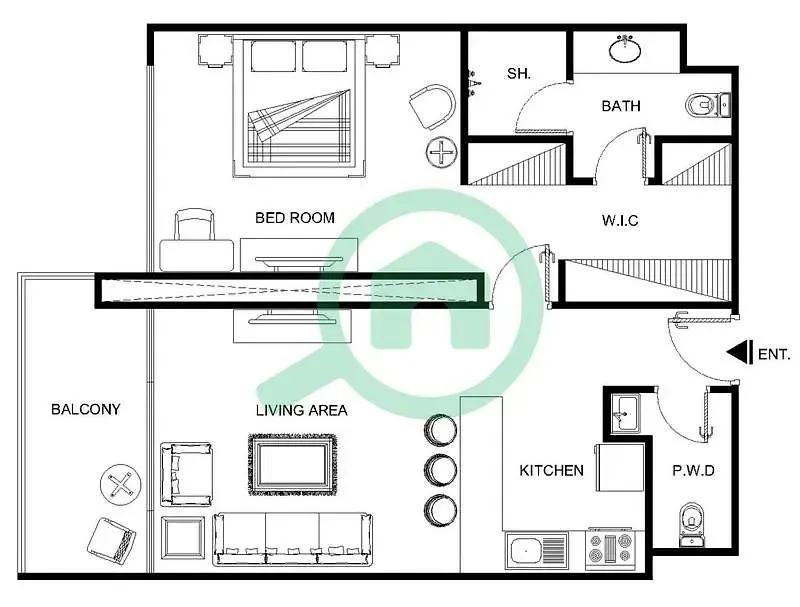 Wonderful 1Br In A Luxury Home! Mbl Residence Dubai United Arab Emirates