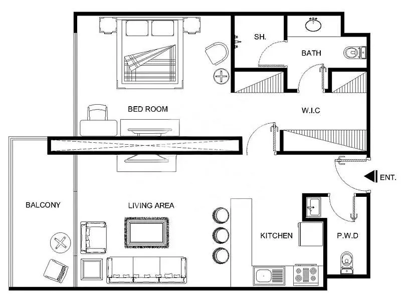 Apartment Wonderful 1Br In A Luxury Home! Mbl Residence Dubai