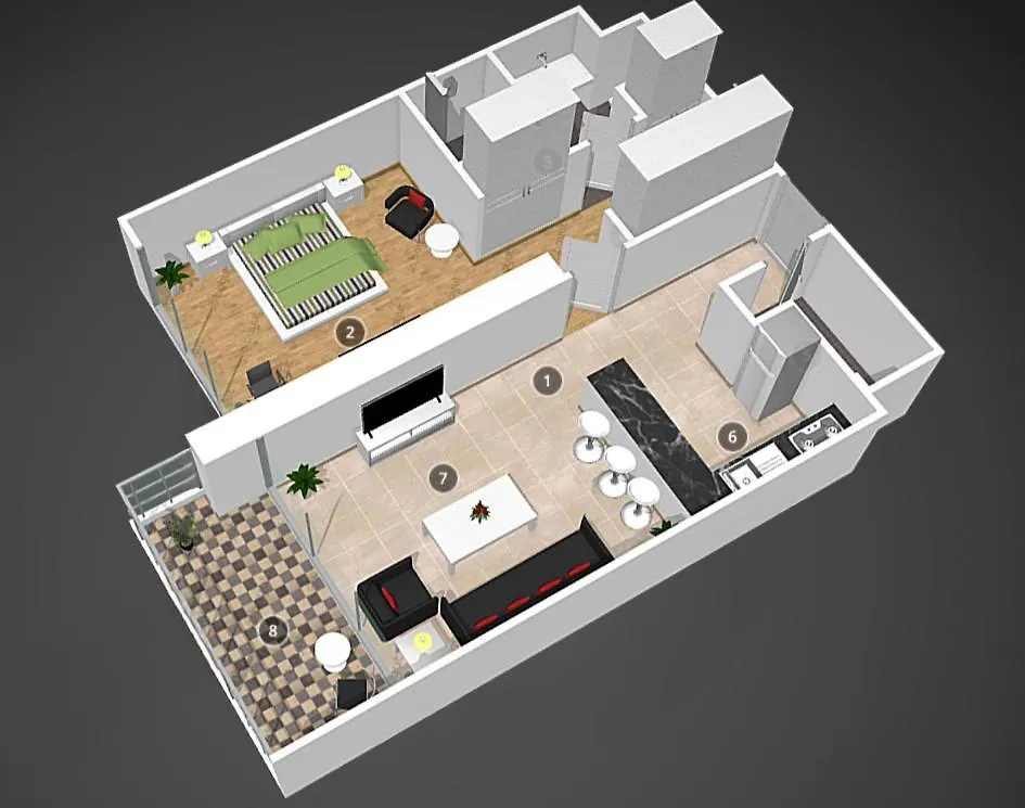 Apartment Wonderful 1Br In A Luxury Home! Mbl Residence Dubai United Arab Emirates